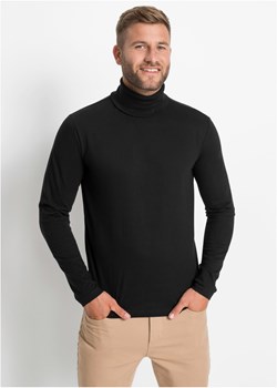 Shirt z długim rękawem i golfem ze sklepu bonprix w kategorii T-shirty męskie - zdjęcie 170593788