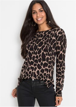 Sweter wzorzysty ze sklepu bonprix w kategorii Swetry damskie - zdjęcie 170593817