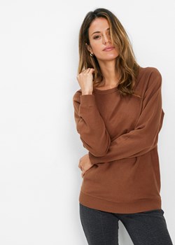 Sweter z rękawami typu nietoperz ze sklepu bonprix w kategorii Swetry damskie - zdjęcie 170594006