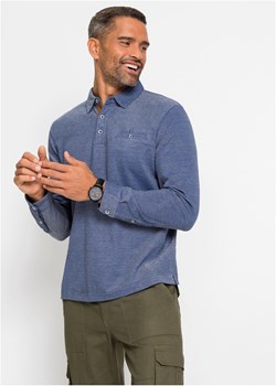 Shirt polo, długi rękaw ze sklepu bonprix w kategorii T-shirty męskie - zdjęcie 170594037