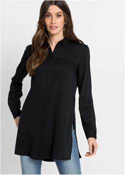 Długa bluzka z rozcięciem ze sklepu bonprix w kategorii Koszule damskie - zdjęcie 170594727