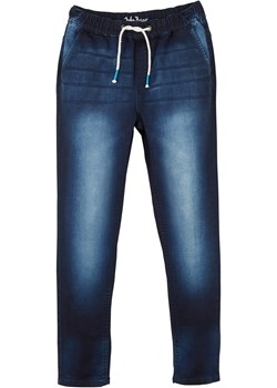 Dżinsy dresowe chłopięce Regular Fit ze sklepu bonprix w kategorii Spodnie chłopięce - zdjęcie 170594816