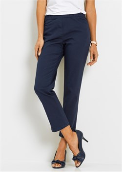 Spodnie bez zamka w talii 7/8 ze sklepu bonprix w kategorii Spodnie damskie - zdjęcie 170595038