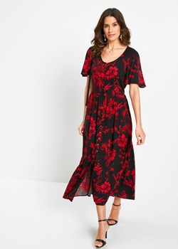 Długa sukienka z wiskozy ze sklepu bonprix w kategorii Sukienki - zdjęcie 170595325