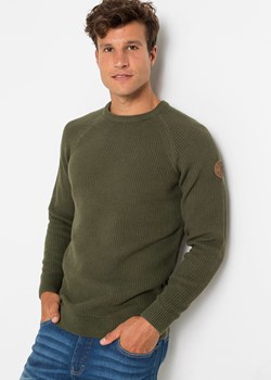 Sweter z bawełny z recyklingu ze sklepu bonprix w kategorii Swetry męskie - zdjęcie 170595939