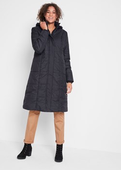Płaszcz pikowany z odpinanym kapturem ze sklepu bonprix w kategorii Płaszcze damskie - zdjęcie 170596166