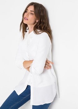 Długa bluzka z przyjaznej dla środowiska wiskozy ze sklepu bonprix w kategorii Koszule damskie - zdjęcie 170596338