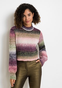 Krótki sweter ze sklepu bonprix w kategorii Swetry damskie - zdjęcie 170596819