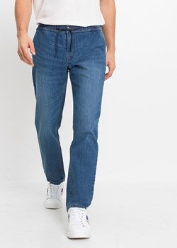 Dżinsy z gumką w talii ze sklepu bonprix w kategorii Jeansy męskie - zdjęcie 170597138