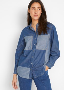 Bluzka dżinsowa ze sklepu bonprix w kategorii Koszule damskie - zdjęcie 170597178