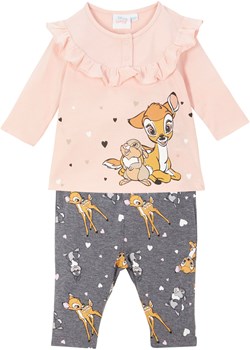 Shirt niemowlęcy z disneyowskim motywem + legginsy (2 części) Bambi ze sklepu bonprix w kategorii Komplety niemowlęce - zdjęcie 170597285
