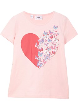 T-shirt dziewczęcy ze sklepu bonprix w kategorii Bluzki dziewczęce - zdjęcie 170597426
