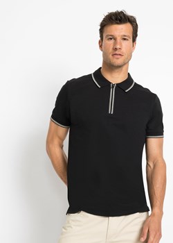 Shirt polo z zamkiem ze sklepu bonprix w kategorii T-shirty męskie - zdjęcie 170598068