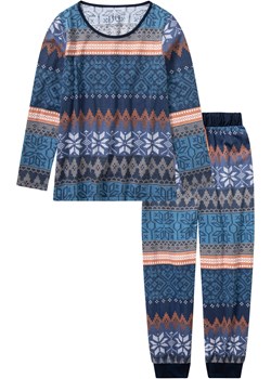 Piżama w norweski wzór ze sklepu bonprix w kategorii Piżamy damskie - zdjęcie 170598705