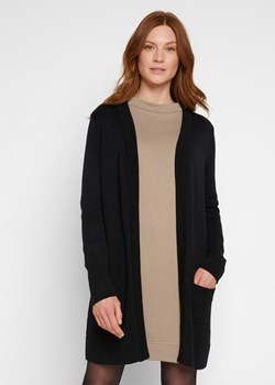 Długi sweter dzianinowy bez zapięcia, długi rękaw ze sklepu bonprix w kategorii Swetry damskie - zdjęcie 170598979
