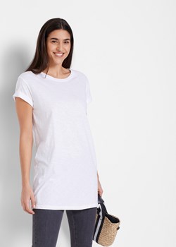 "Długi shirt ""boxy"", krótki rękaw" ze sklepu bonprix w kategorii Bluzki damskie - zdjęcie 170599055