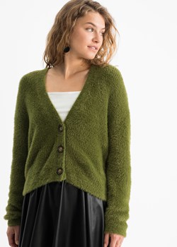 Miękki sweter rozpinany ze sklepu bonprix w kategorii Swetry damskie - zdjęcie 170599088