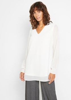 Długa bluzka tunikowa, długi rękaw ze sklepu bonprix w kategorii Bluzki damskie - zdjęcie 170599727