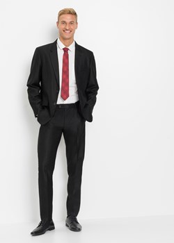 Garnitur (3 części): marynarka, spodnie, krawat ze sklepu bonprix w kategorii Garnitury męskie - zdjęcie 170599735