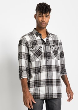 Koszula flanelowa z długim rękawem Loose Fit ze sklepu bonprix w kategorii Koszule męskie - zdjęcie 170599919