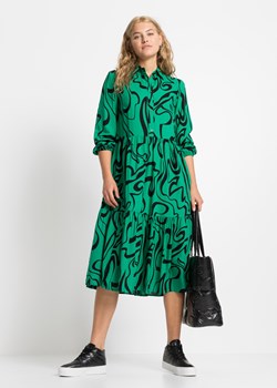 Sukienka midi ze zrównoważonej wiskozy ze sklepu bonprix w kategorii Sukienki - zdjęcie 170600025