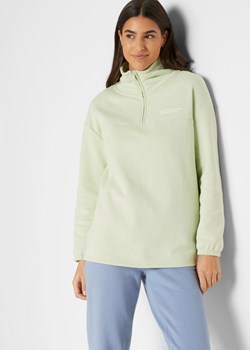 Miękka bluza ze stójką ze sklepu bonprix w kategorii Bluzy damskie - zdjęcie 170600038