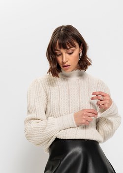 Sweter z lureksową nitką ze sklepu bonprix w kategorii Swetry damskie - zdjęcie 170600066