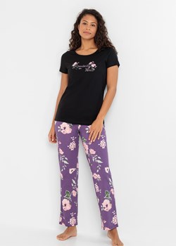 Piżama + z długimi i krótkimi spodniami (kompl. 4-częściowy) ze sklepu bonprix w kategorii Piżamy damskie - zdjęcie 170600169