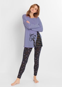 Piżama z legginsami ze sklepu bonprix w kategorii Piżamy damskie - zdjęcie 170601226