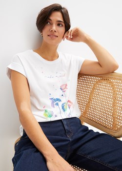 Shirt w dmuchawce ze sklepu bonprix w kategorii Bluzki damskie - zdjęcie 170602068