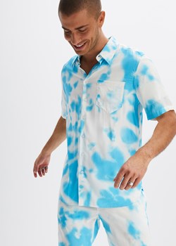 Koszula z krótkim rękawem, ze zrównoważonej wiskozy ze sklepu bonprix w kategorii Koszule męskie - zdjęcie 170602087