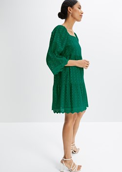 Sukienka z ażurowym haftem ze sklepu bonprix w kategorii Sukienki - zdjęcie 170602387