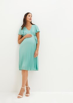 Sukienka ciążowa plisowana ze sklepu bonprix w kategorii Sukienki ciążowe - zdjęcie 170602548