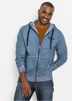 Bluza rozpinana z kapturem ze sklepu bonprix w kategorii Bluzy męskie - zdjęcie 170602877
