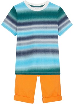 Shorty chłopięce ze stretchem + t-shirt (2 części) ze sklepu bonprix w kategorii Komplety chłopięce - zdjęcie 170603307