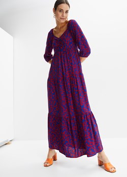 Długa sukienka maxi ze zrównoważonej wiskozy ze sklepu bonprix w kategorii Sukienki - zdjęcie 170603507