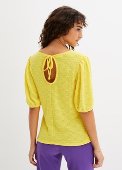T-shirt z wycięciem ze sklepu bonprix w kategorii Bluzki damskie - zdjęcie 170603647