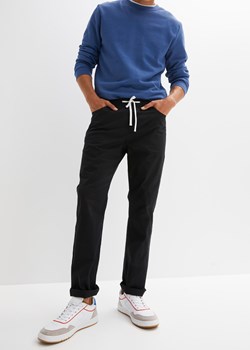 Spodnie w wygodnym fasonie z gumką w talii, Regular Fit Straight ze sklepu bonprix w kategorii Spodnie męskie - zdjęcie 170604137