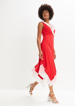 Sukienka midi z szeroką częścią spódnicową ze sklepu bonprix w kategorii Sukienki - zdjęcie 170604307