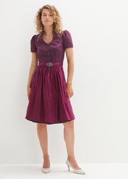 Sukienka w ludowym stylu, z fartuchem, dł. do kolan (2 części) ze sklepu bonprix w kategorii Sukienki - zdjęcie 170604426