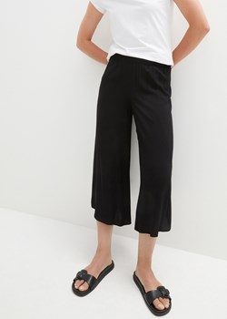 Spodnie culotte z wygodnym paskiem w talii, dł. do łydki ze sklepu bonprix w kategorii Spodnie damskie - zdjęcie 170604476
