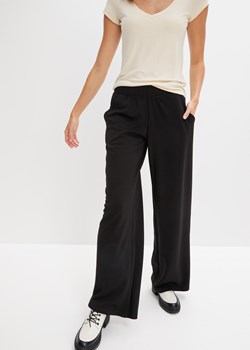 Spodnie jazzówki Punto di Roma  z gumką w talii ze sklepu bonprix w kategorii Spodnie damskie - zdjęcie 170604637