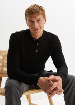 Sweter ze stójką ze sklepu bonprix w kategorii Swetry męskie - zdjęcie 170604715
