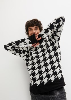 Sweter z okrągłym dekoltem ze sklepu bonprix w kategorii Swetry damskie - zdjęcie 170604775