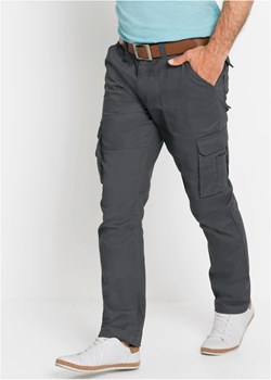 Spodnie bojówki z powłoką z teflonu Regular Fit Straight ze sklepu bonprix w kategorii Spodnie męskie - zdjęcie 170605258