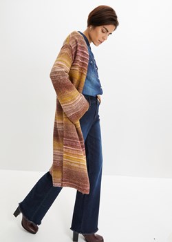 Sweter bez zapięcia, z szerokimi rękawami ze sklepu bonprix w kategorii Swetry damskie - zdjęcie 170605385