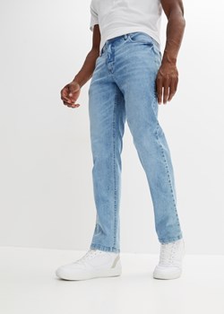 Dżinsy ze stretchem Regular Fit Straight w wygodnym fasonie ze sklepu bonprix w kategorii Jeansy męskie - zdjęcie 170605518