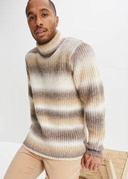 Sweter z golfem ze sklepu bonprix w kategorii Swetry męskie - zdjęcie 170605779