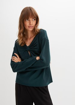 Sweter z ozdobnym przewiązaniem ze sklepu bonprix w kategorii Swetry damskie - zdjęcie 170605855