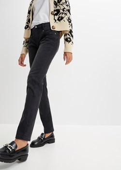 Dżinsy ocieplane shape, z miękką spodnią stroną, Slim ze sklepu bonprix w kategorii Jeansy damskie - zdjęcie 170606205